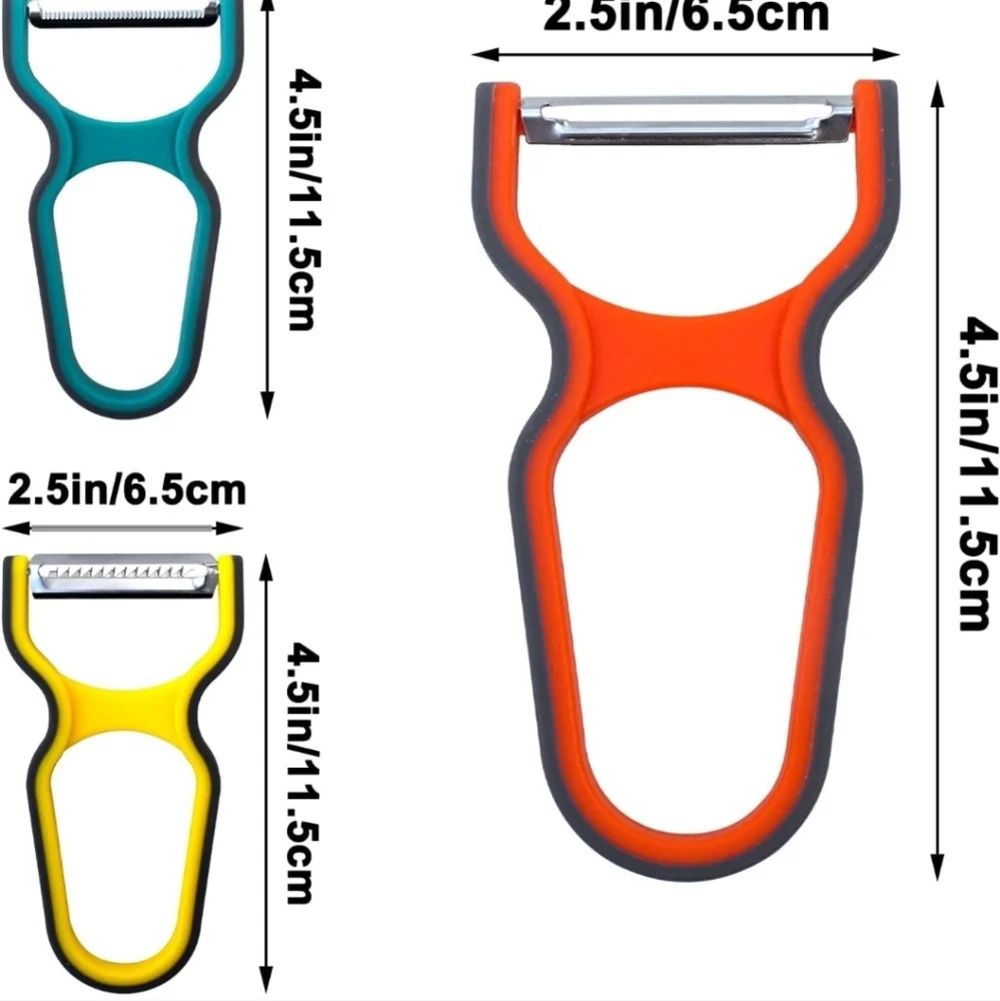 3 Pcs Peelers